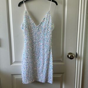 Windsor Homecoming Cocktail Formal Sequin Dress